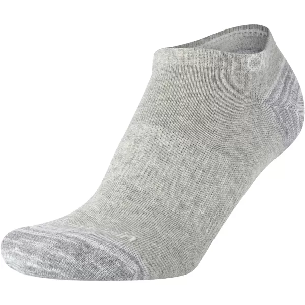 Calvin Klein Womens Athletic Socks  Lightweight Performance No Show Socks 12 PackGrey Ck Logo