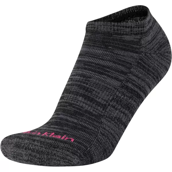 Calvin Klein Womens Athletic Socks  Lightweight Performance No Show Socks 12 PackGrey Multi