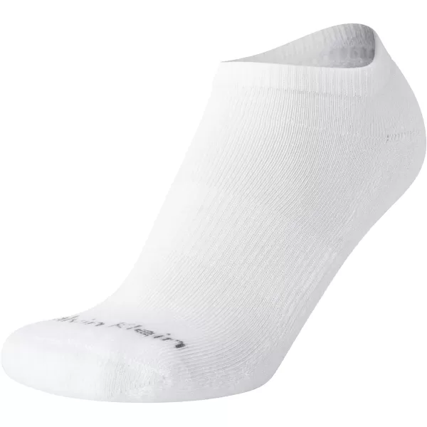 Calvin Klein Womens Athletic Socks  Lightweight Performance No Show Socks 12 PackWhiteGrey