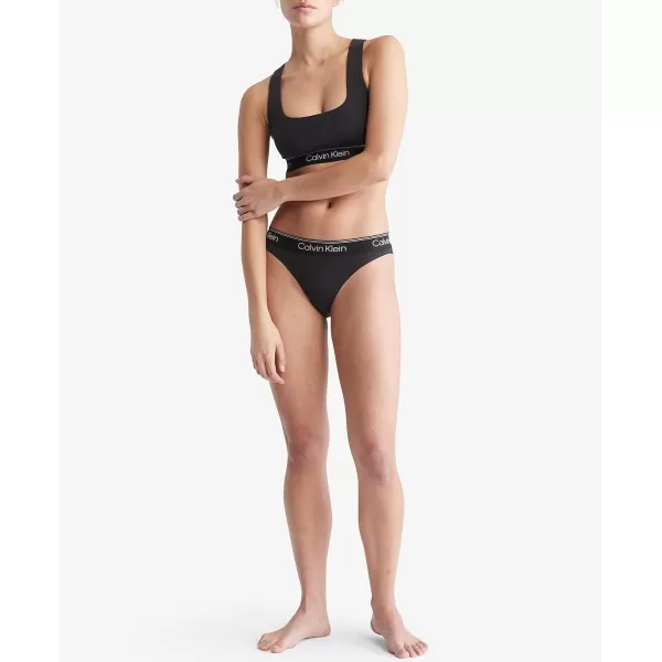 Calvin Klein Womens Athletic Unlined BraletteBlack