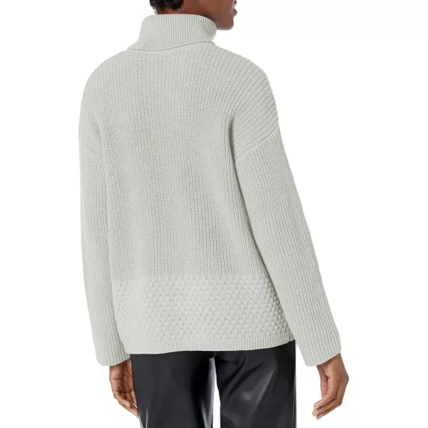 Calvin Klein Womens Bobble Stitch Long Sleeve SweaterHeather Dove