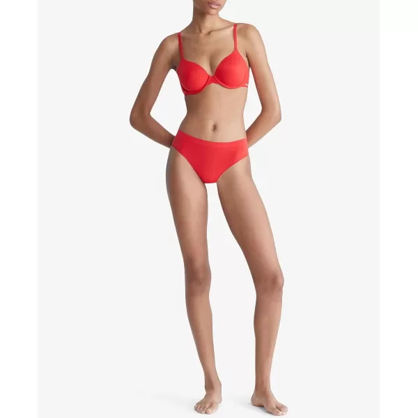 Calvin Klein Womens Bonded Flex BikiniRouge