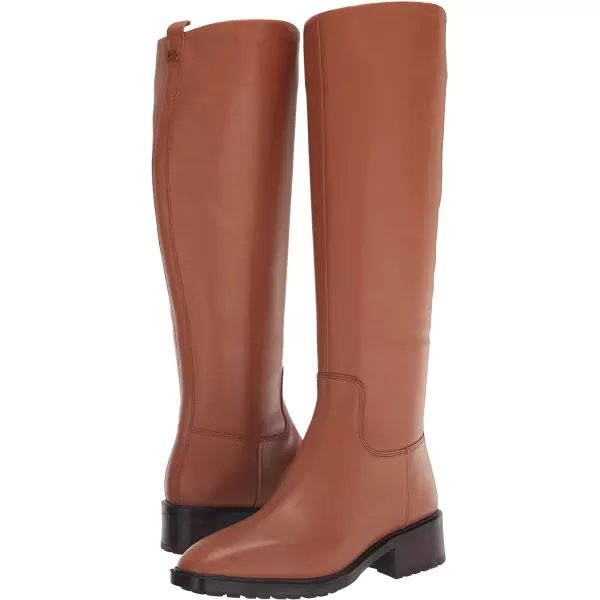 Calvin Klein Womens Botina Knee High BootNew Luggage