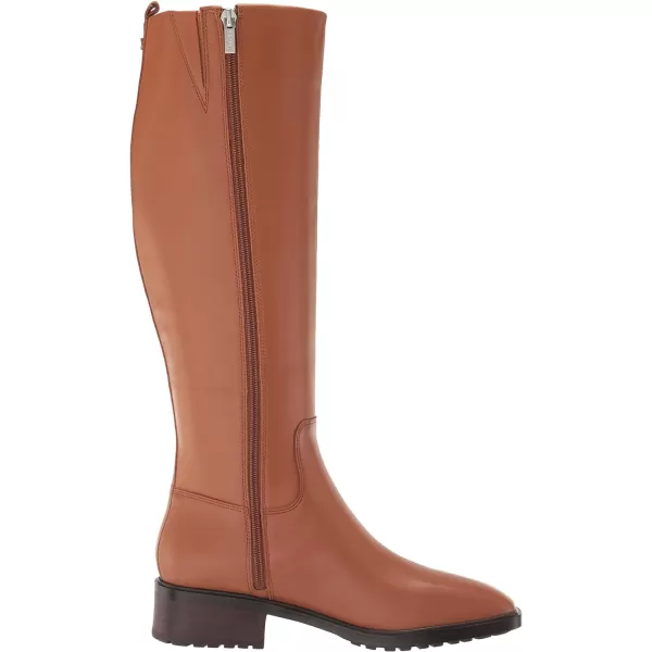 Calvin Klein Womens Botina Knee High BootNew Luggage