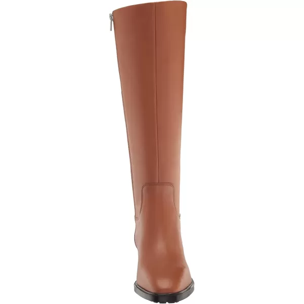 Calvin Klein Womens Botina Knee High BootNew Luggage