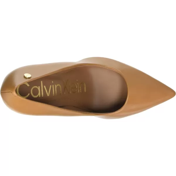 Calvin Klein Womens Brady PumpCaramel