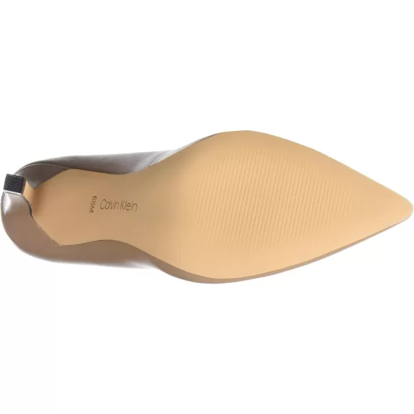 Calvin Klein Womens Brady PumpDesert Sand Leather