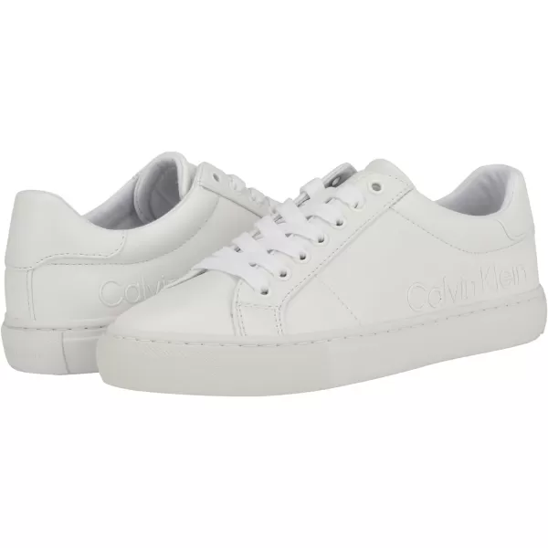 Calvin Klein Womens Camzy SneakerWhite 140