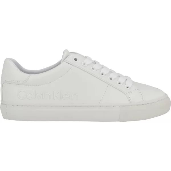 Calvin Klein Womens Camzy SneakerWhite 140