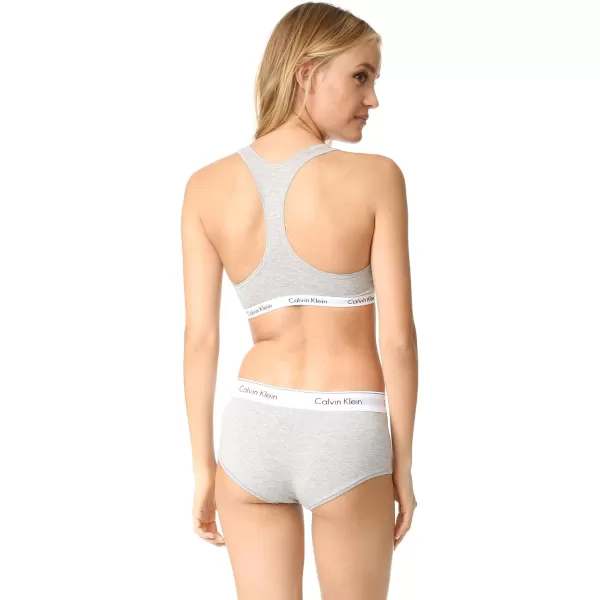Calvin Klein Womens Carousel Logo Bralette 2packBlackGrey Heather