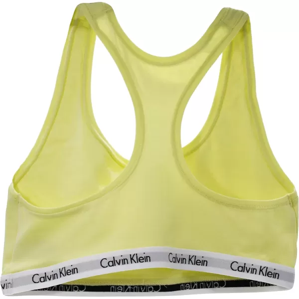 Calvin Klein Womens Carousel Logo BraletteAloha Green