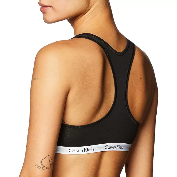 Calvin Klein Womens Carousel Logo BraletteBlack