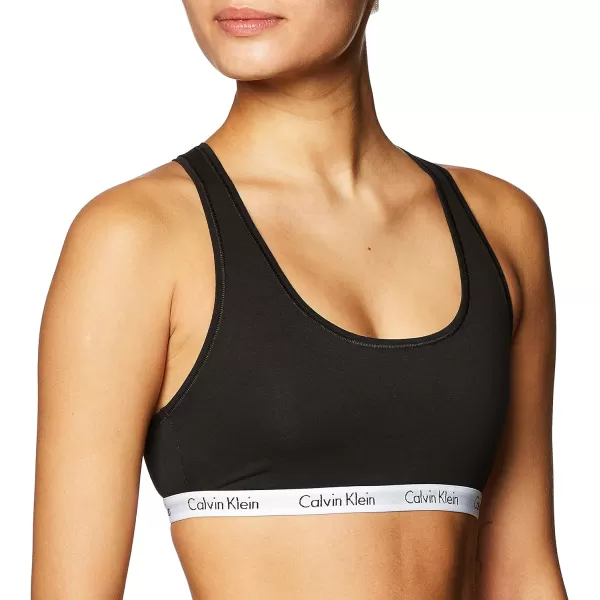 Calvin Klein Womens Carousel Logo BraletteBlack