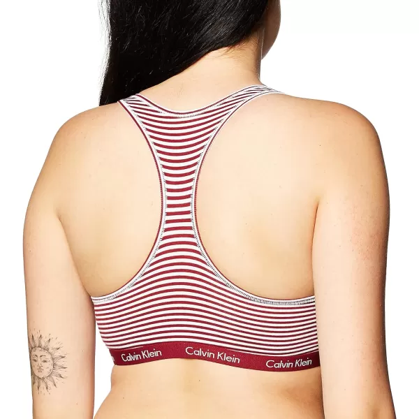 Calvin Klein Womens Carousel Logo BraletteMarching Stripe