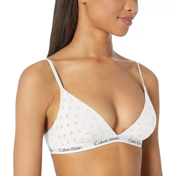 Calvin Klein Womens Carousel Triangle BraletteMini Ck