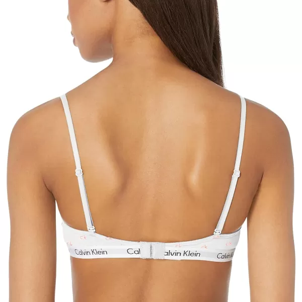 Calvin Klein Womens Carousel Triangle BraletteMini Ck