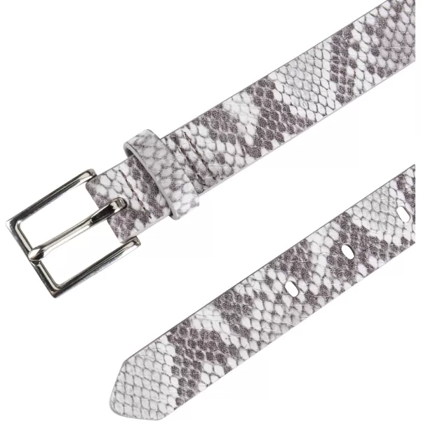 Calvin Klein Womens Casual Fashion Removable Belt BagGreyWhite Embossed