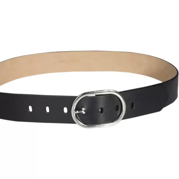 Calvin Klein Womens Casual and Dress Fashion BeltsBlack Center Bar
