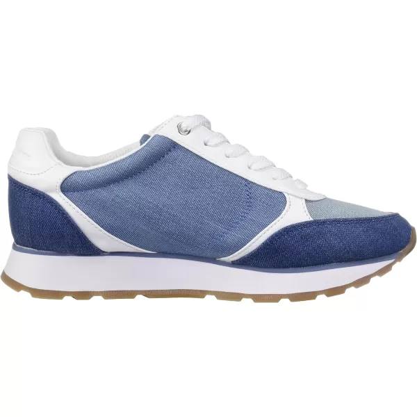 Calvin Klein Womens Cayle SneakerBlue Denim 450