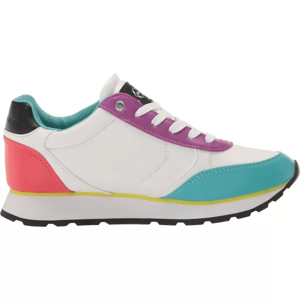 Calvin Klein Womens Cayle SneakerBlue Multi 421