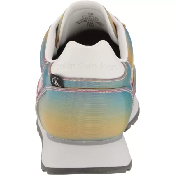 Calvin Klein Womens Cayle SneakerRainbow Multi 610