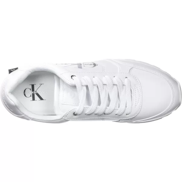 Calvin Klein Womens Cayle SneakerWhite 115