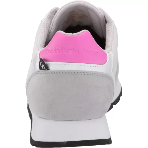 Calvin Klein Womens Cayle SneakerWhitepink 140