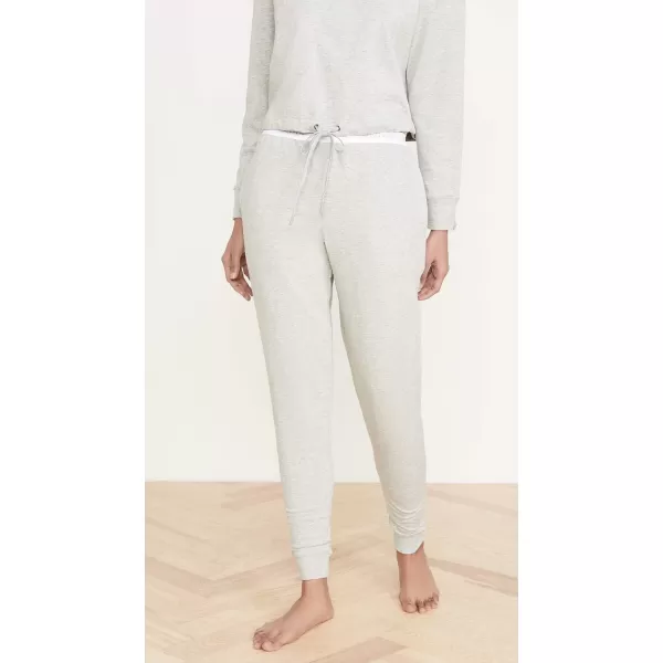 Calvin Klein Womens Ck One Cotton Jogger SweatpantsGrey Heather