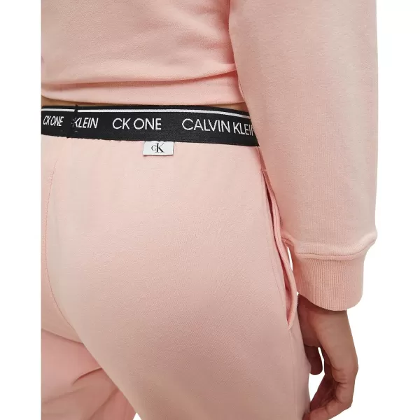Calvin Klein Womens Ck One Cotton Jogger SweatpantsStrawberry