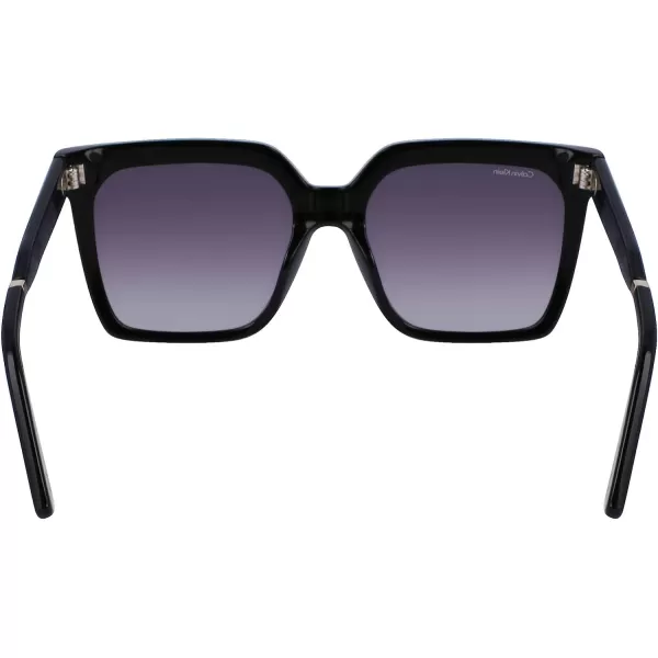 Calvin Klein Womens Ck22534s Square SunglassesBlack