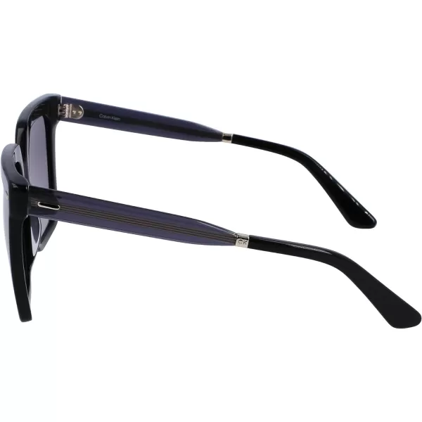 Calvin Klein Womens Ck22534s Square SunglassesBlack
