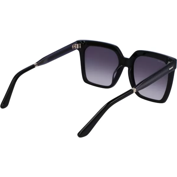 Calvin Klein Womens Ck22534s Square SunglassesBlack