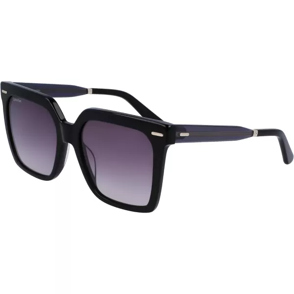 Calvin Klein Womens Ck22534s Square SunglassesBlack