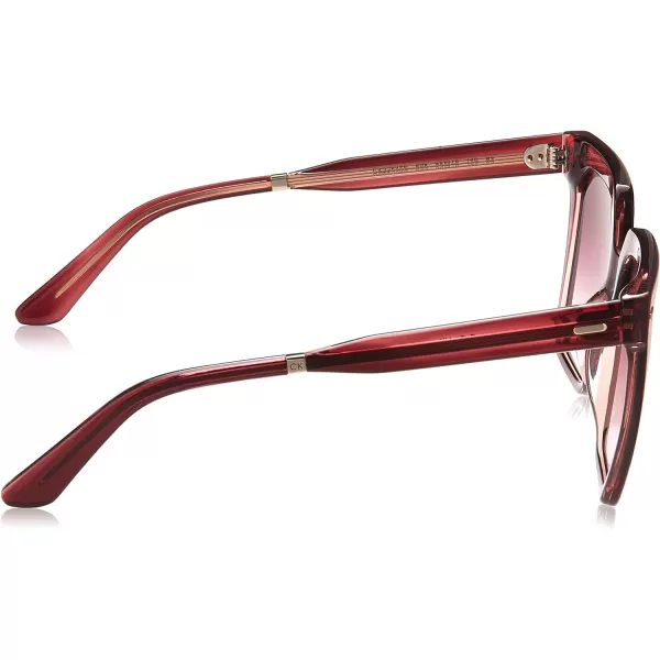 Calvin Klein Womens Ck22534s Square SunglassesBurgundy