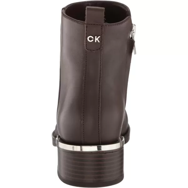 Calvin Klein Womens Donovi Ankle BootDark Brown