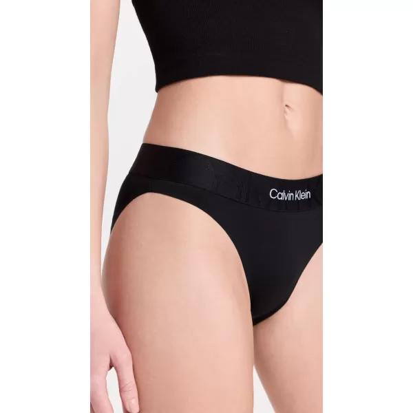 Calvin Klein Womens Embossed Icon BikiniBlack