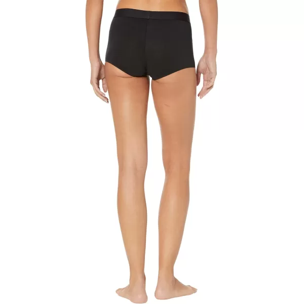 Calvin Klein Womens Embossed Icon Boxer ShortBlack