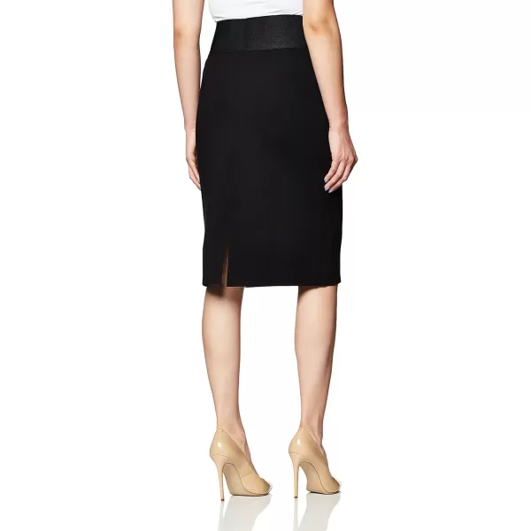 Calvin Klein Womens Essential Power Stretch Pencil SkirtBlack