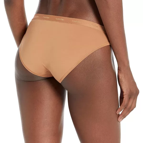 Calvin Klein Womens Form to Body Bikini PantySandalwood