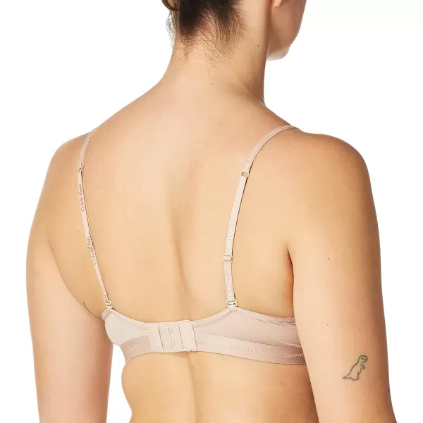 Calvin Klein Womens Form to Body Lightly Lined Triangle BraletteCedar