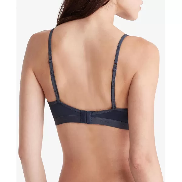 Calvin Klein Womens Form to Body Lightly Lined Triangle BraletteSpeakeasy