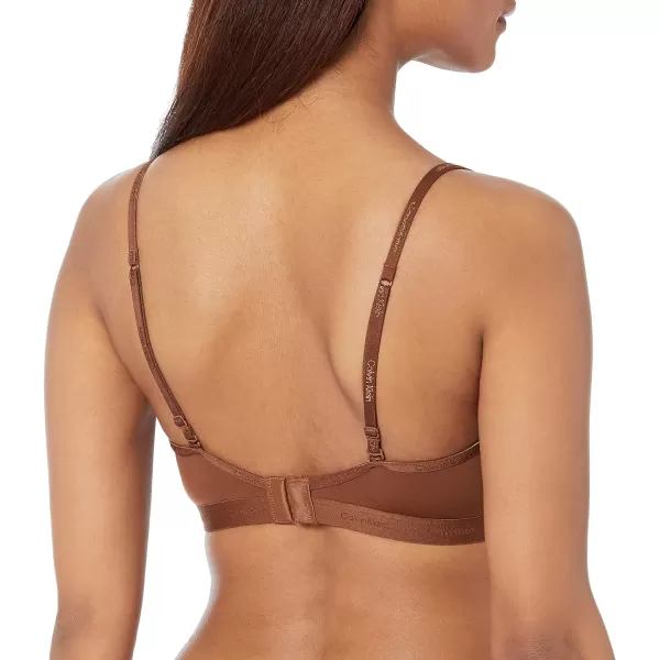 Calvin Klein Womens Form to Body Lightly Lined Triangle BraletteSpruce