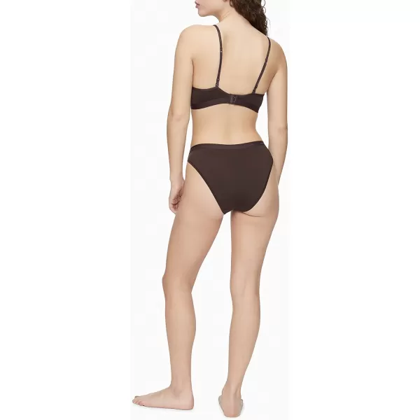 Calvin Klein Womens Form to Body Lightly Lined Triangle BraletteWoodland