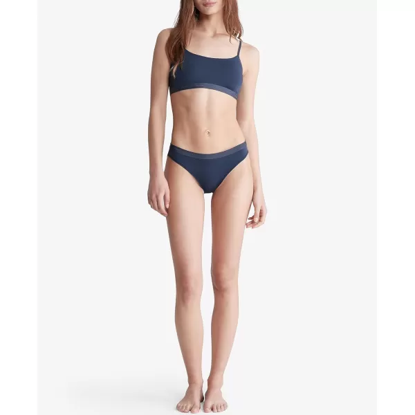 Calvin Klein Womens Form to Body Unlined BraletteSpeakeasy