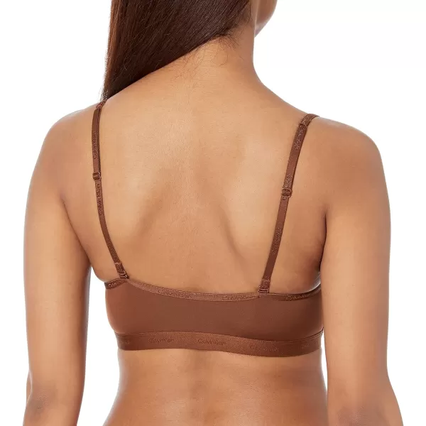 Calvin Klein Womens Form to Body Unlined BraletteSpruce