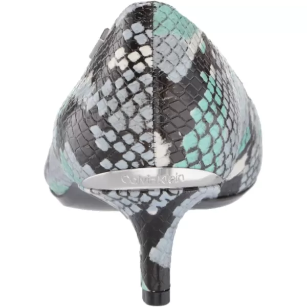 Calvin Klein Womens Gabrianna PumpBlue Green