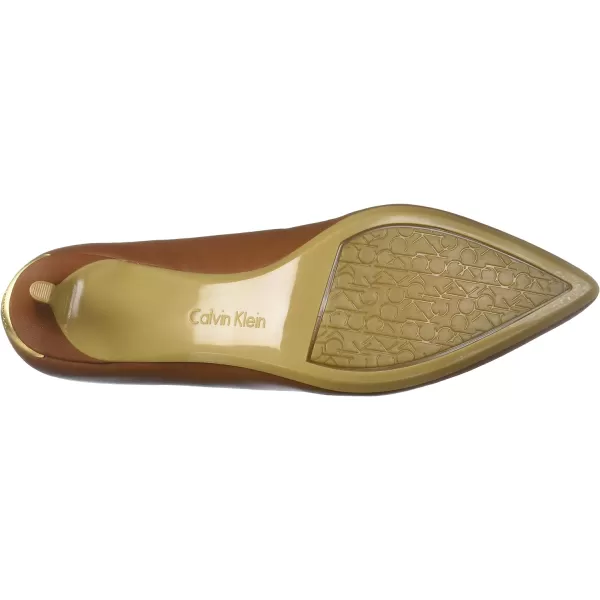 Calvin Klein Womens Gabrianna PumpCognac 210