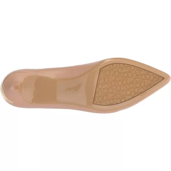 Calvin Klein Womens Gabrianna PumpDesert Sand Leather 270