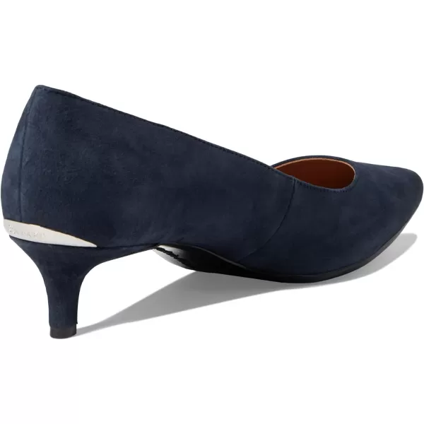 Calvin Klein Womens Gabrianna PumpNavy Suede