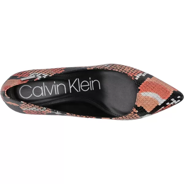 Calvin Klein Womens Gabrianna PumpOrange